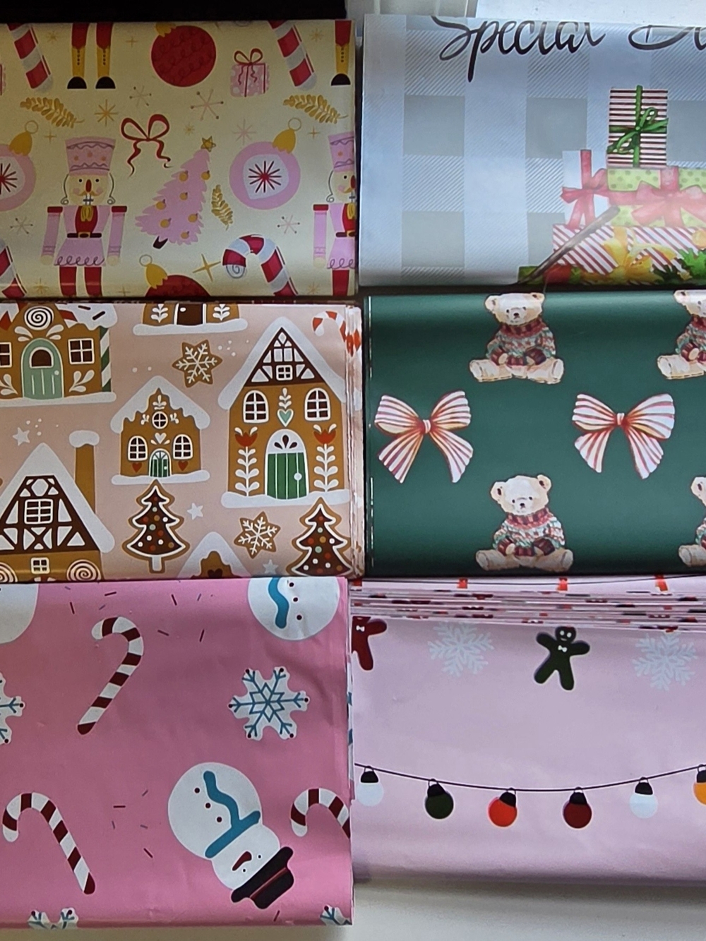 Polly Mailers- Holiday Theme- Bundle Of 25